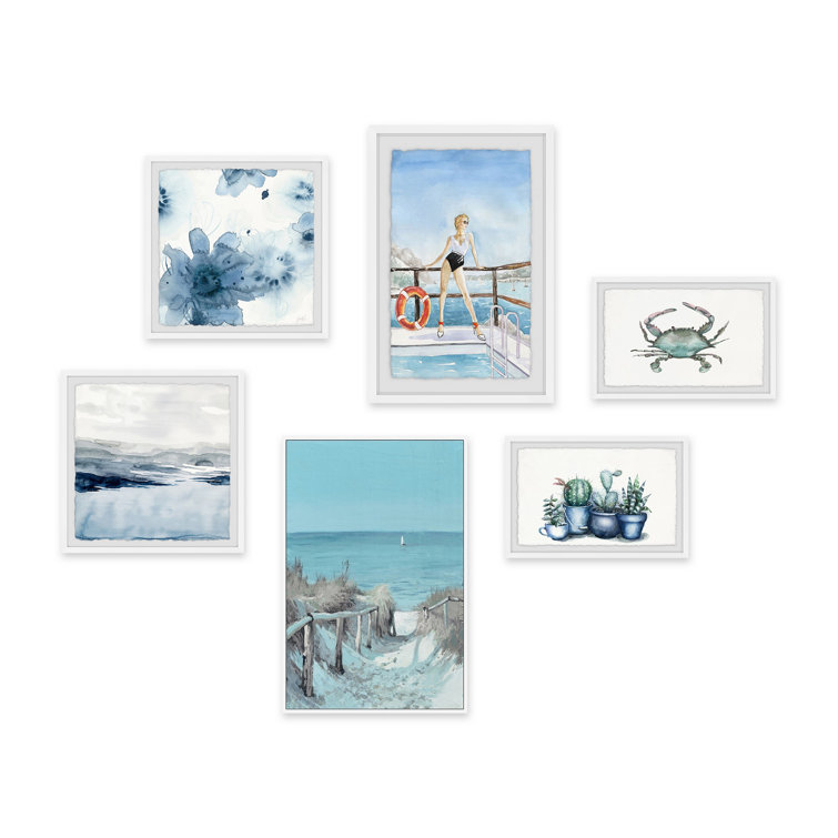 Dovecove 6 Piece Gallery Wall Set on & Reviews Wayfair Canada